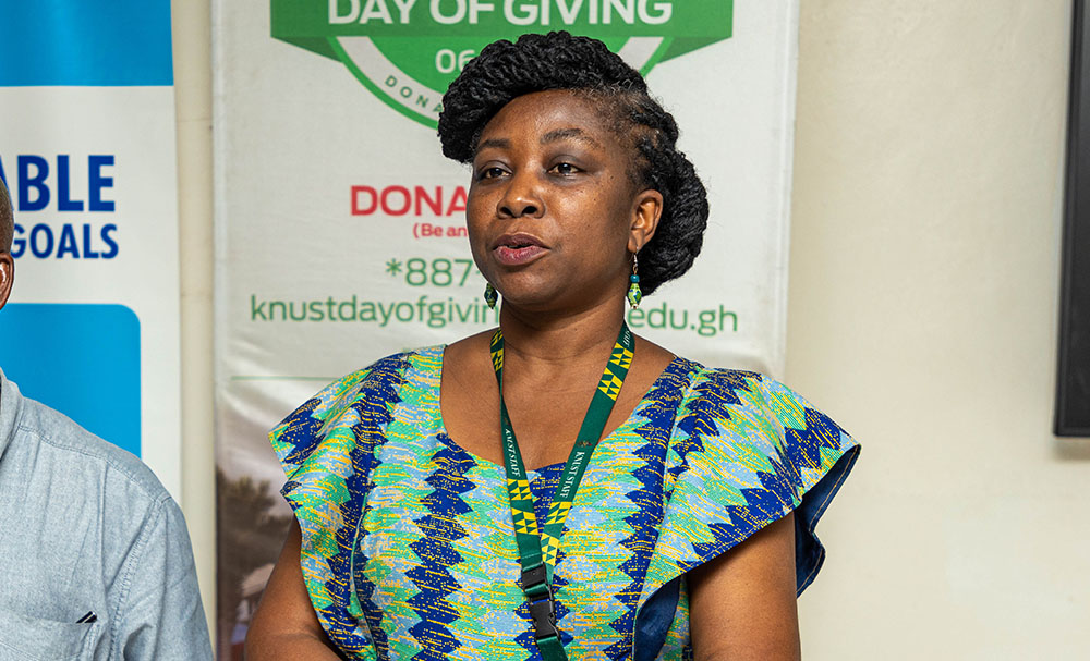 Director of the Directorate of Student Affairs (DOSA), Prof. Marian Asantewah Nkansah,