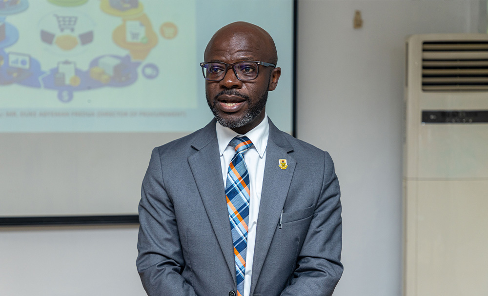 Director of University Health Services, Dr Nana Kwame Ayisi-Boateng