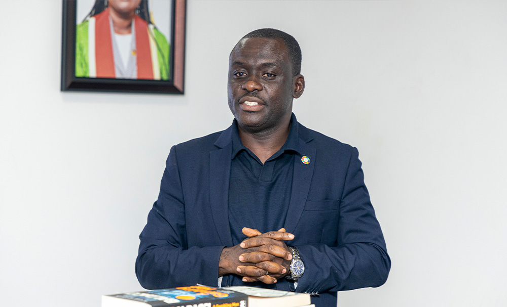 University Librarian, Dr. Richard Bruce Lamptey,