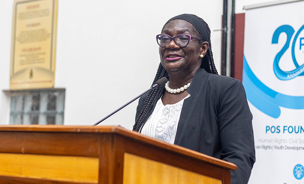 Dr. (Mrs.) Frances Dufie Azumah, a senior lecturer in the Department of Sociology and Social Work