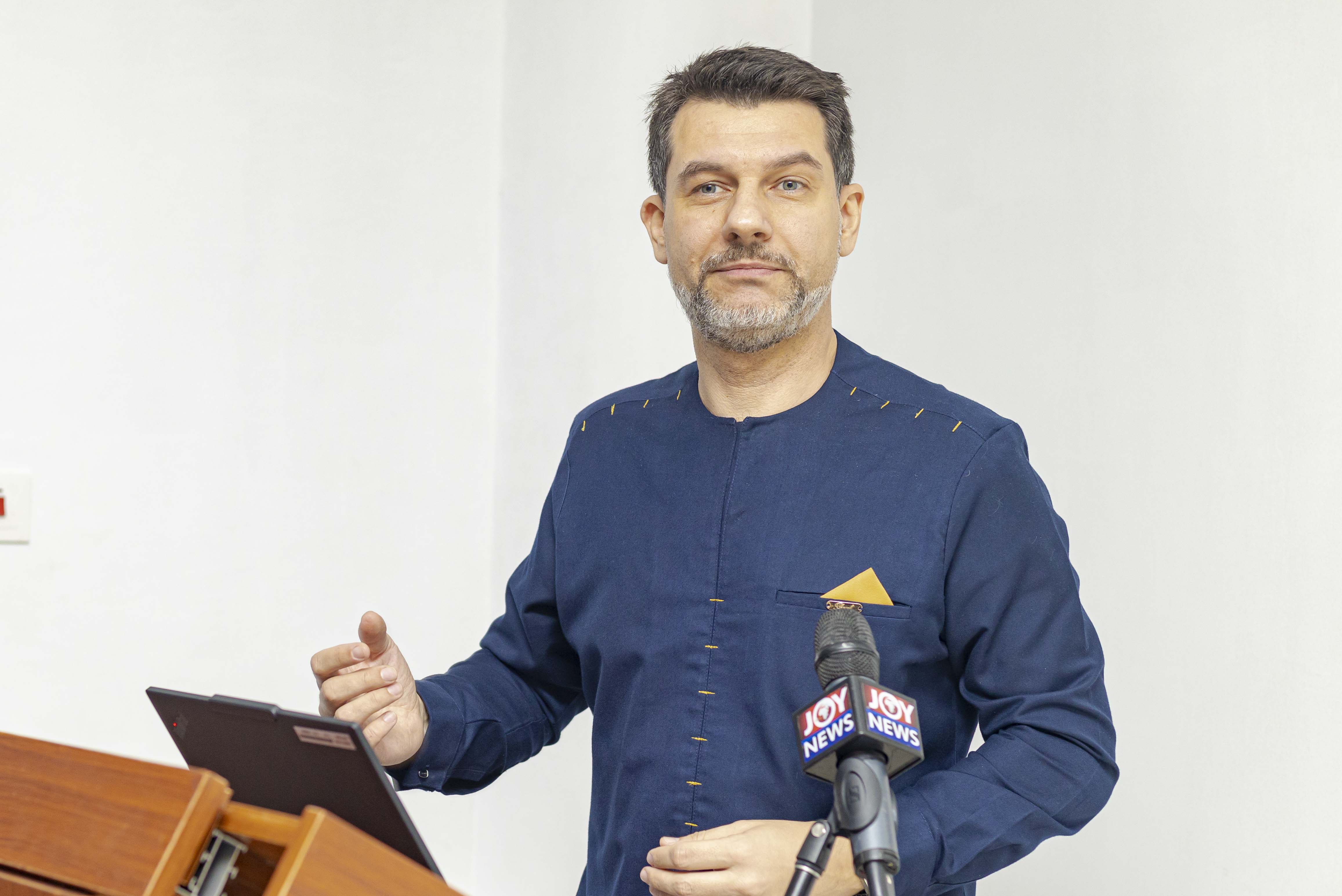 Dr. Adrian Walter, IMF Resident Representative in Ghana,