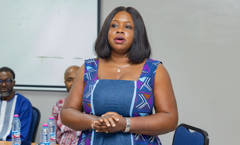 Acting Head of Radiology at KNUST Hospital, Dr Brenda Abena Ampah
