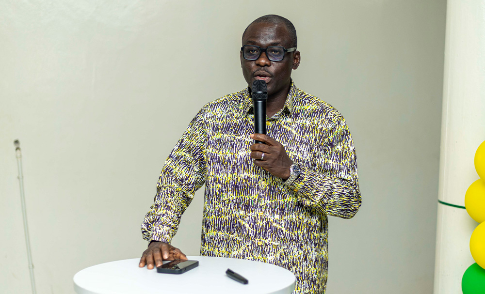 Chairperson of the programme, Dr. Richard Bruce Lamptey,