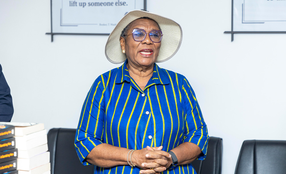 University Librarian, Dr. Helena Asamoah-Hassan.