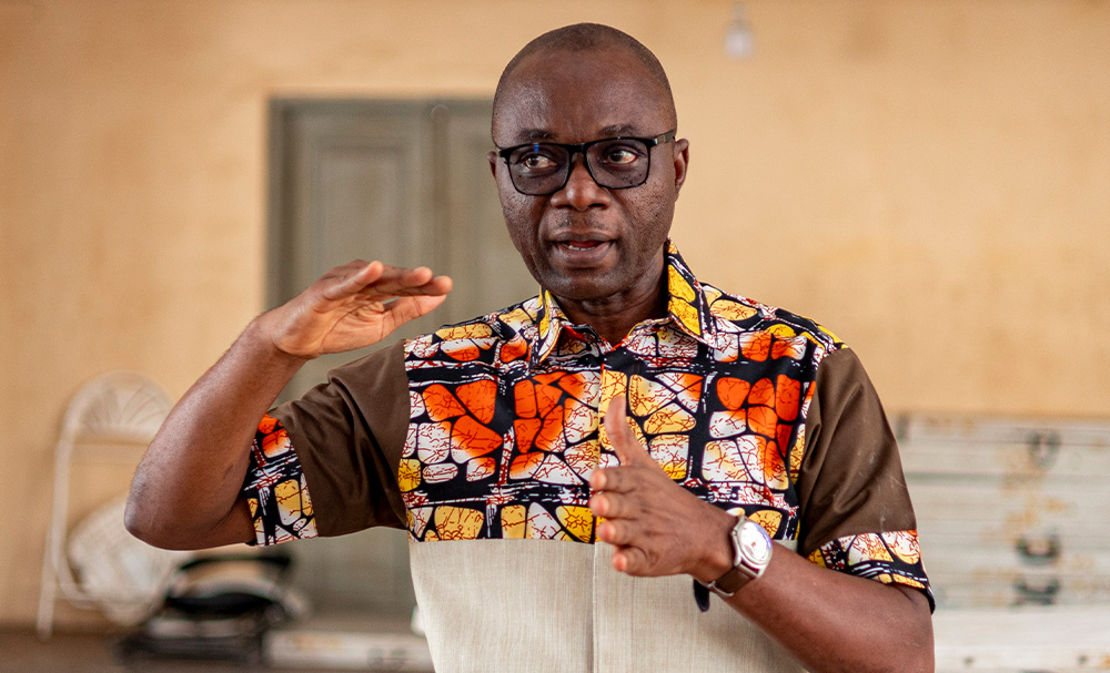 Dr Isaac Tweneboah-Koduah, lead facilitator