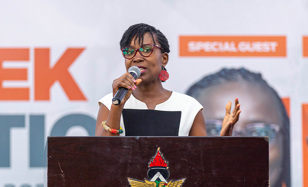 Dr. Nadia Tagoe, a Senior Lecturer in Global Health at KNUST