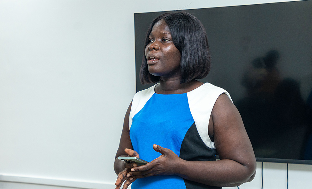 Coordinator of the programme, Dr. Esther Ohenewa