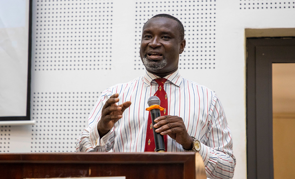 Deputy Registrar at DoSA, Dr. Paul Kwadwo Addo