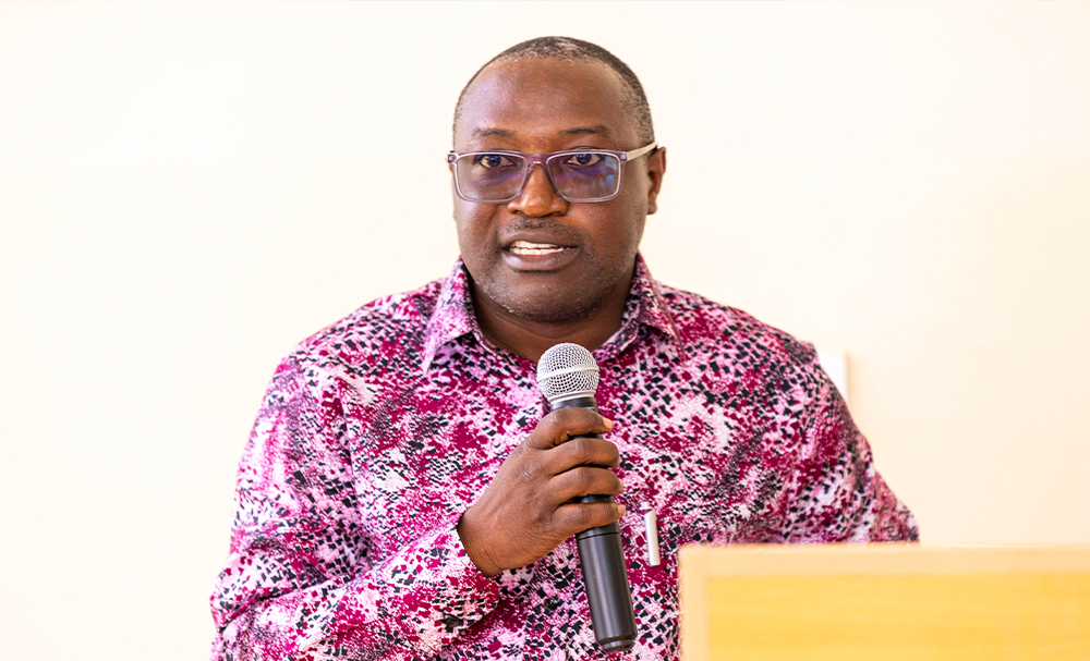 Dr. Alexander Kwarteng, Senior Lecturer in Biochemistry and Biotechnology