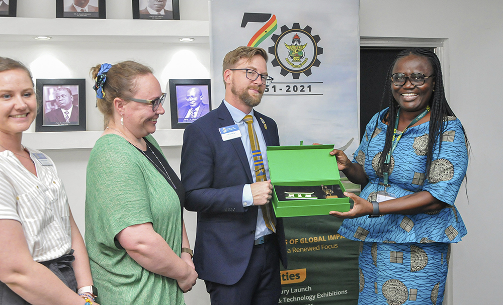 South Dakota State University Visits KNUST