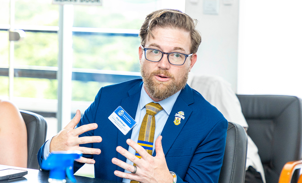 Professor Greg Heiberger, Associate Dean of Academics and Student Success at SDSU