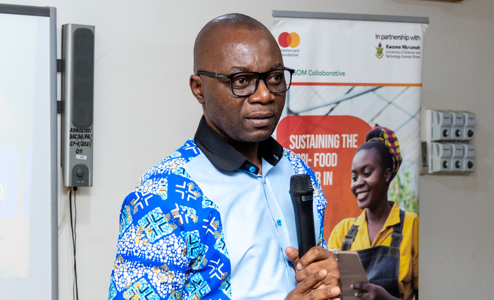 Lead facilitator Dr. Isaac Tweneboah-Koduah