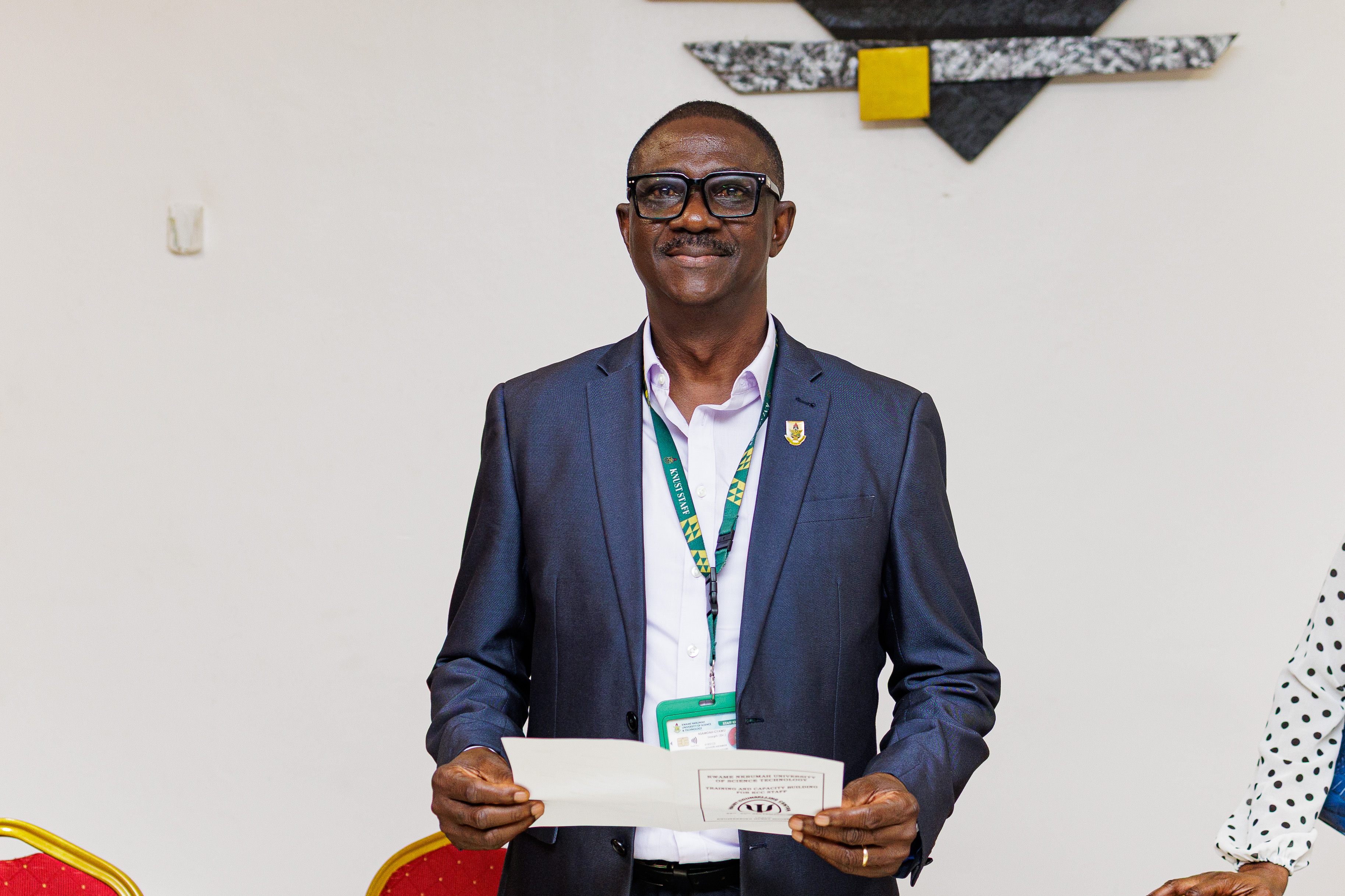 Dr Joseph Asamoah-Gyawu, Acting Head of the KNUST Counselling Centre