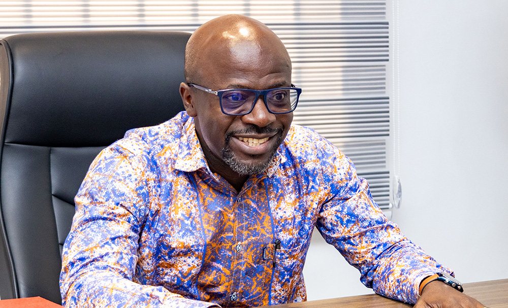 The Director of the University Hospital, Dr. Nana Kwame Ofori Ayisi-Boateng.