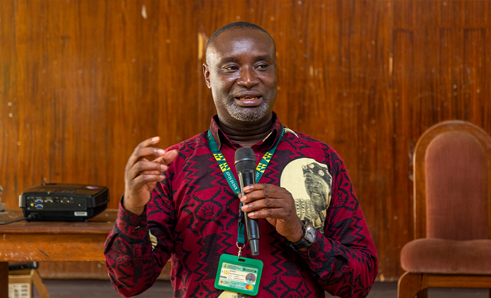 Dr. Paul Kwadwo Addo, Deputy Registrar at the Directorate of Student Affairs