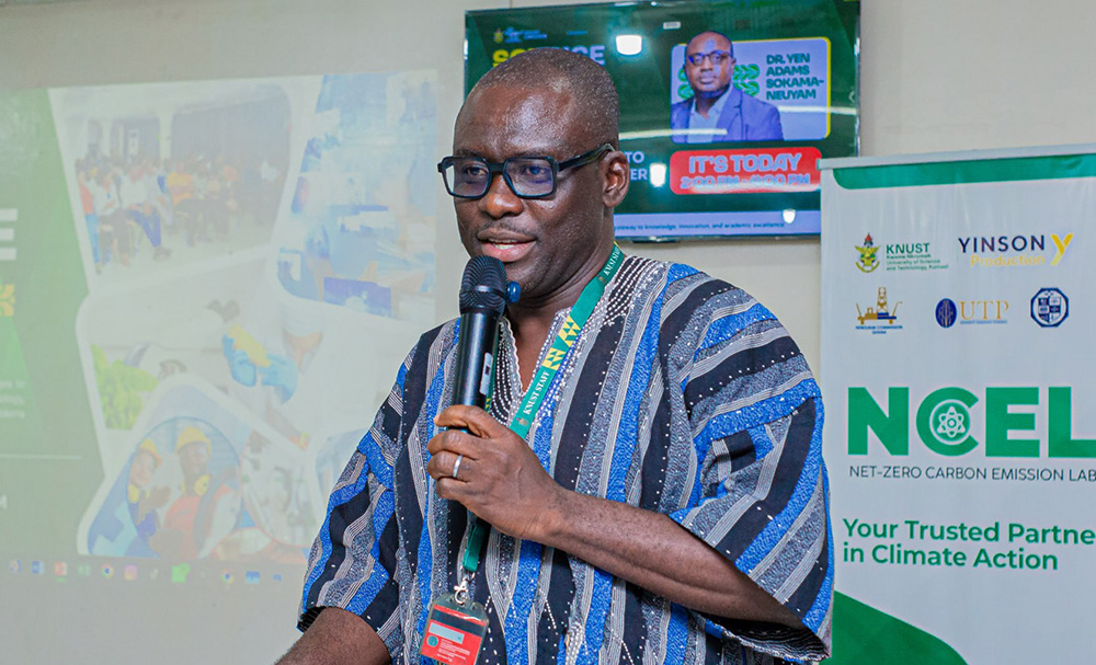 University Librarian, Dr. Richard Bruce Lamptey