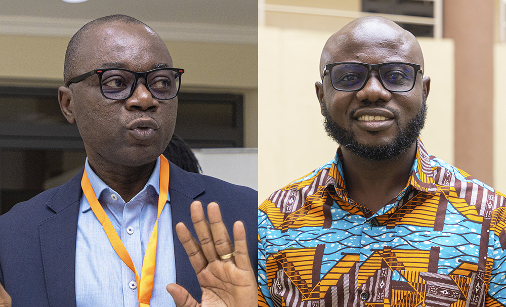 Dr. Tweneboah-Koduah n Mr. Mohammed Maahi