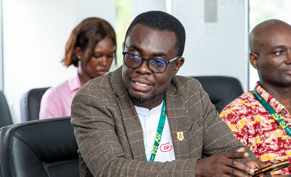 Head of the KNUST E-Learning Centre, Professor Emmanuel Kofi Akowuah,