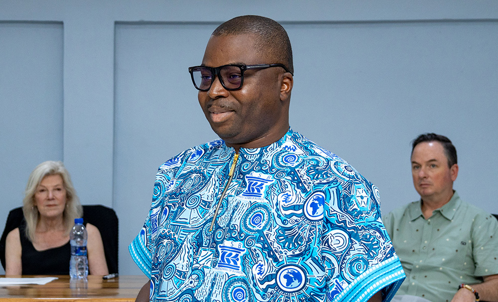 EPI Alumni President, Emmanuel Kpogo,