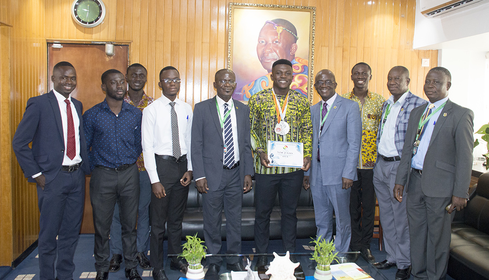 KNUST Student is Ghana’s Second Strongest Man