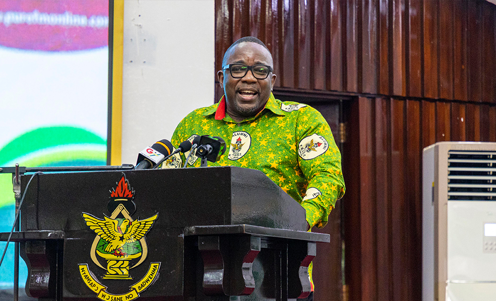Global President of the KNUST Alumni Association, Herman Yobo Addae