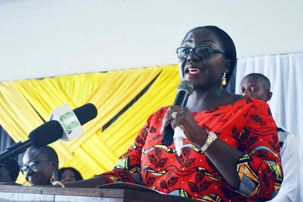 Her Royal Highness, Lady Julia Osei Tutu, wife of the Asantehene, 