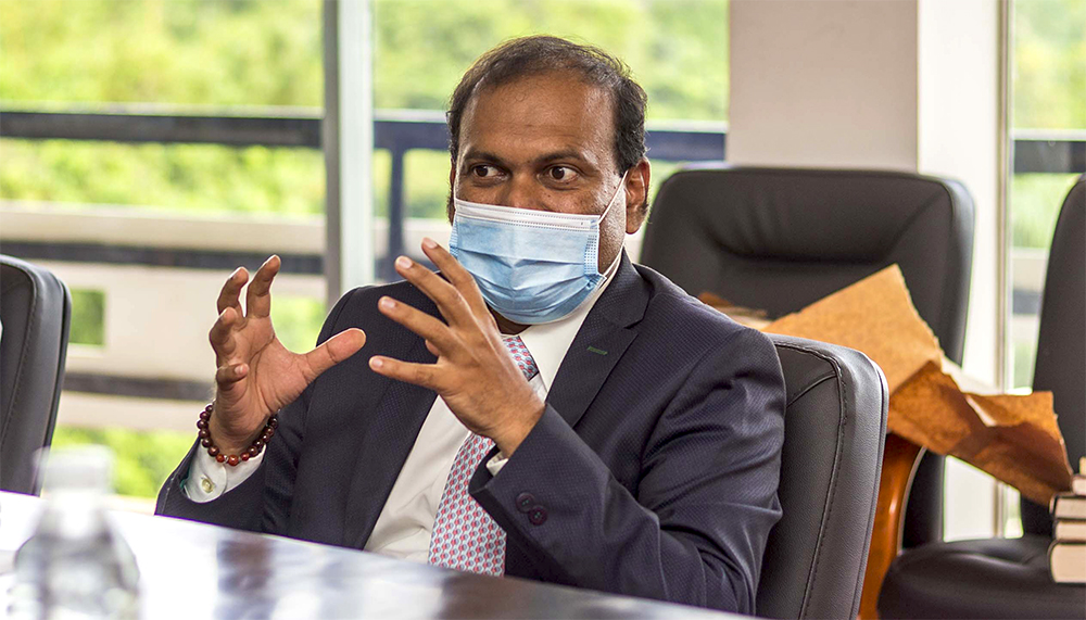 Indian High Commissioner to Ghana Visits KNUST 1 His Excellency (H.E.) Sugandh Rajaram