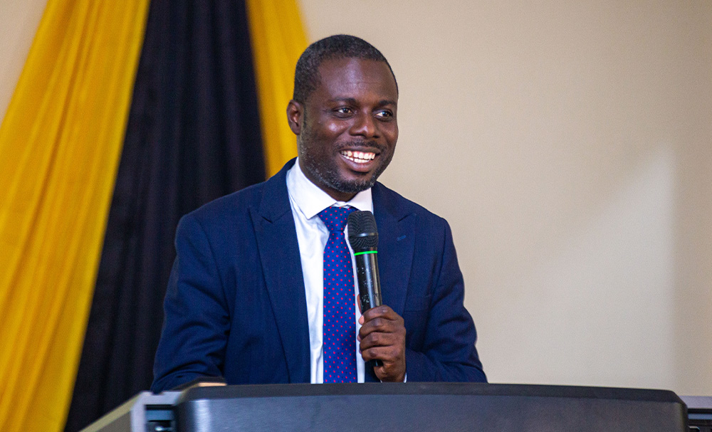 Head of the Department of Geomatic Engineering, Professor Samuel Ato Andam Arkoful,
