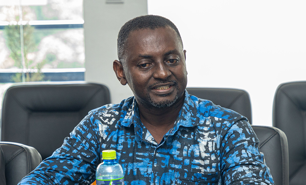 Head of the Department of Communication Design, Professor Anthony Kofi Badu,
