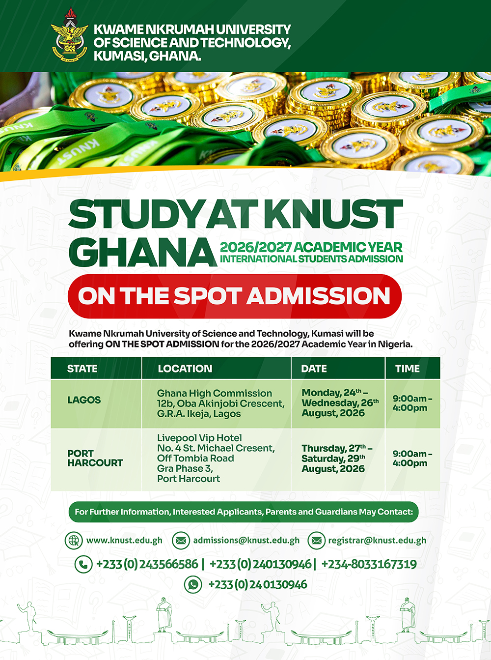 INSTANT ADMISSION IN NIGERIA