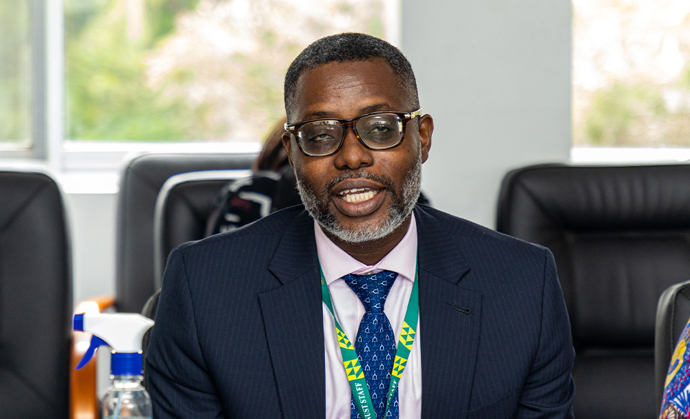 Dean of the International Programmes Office (IPO), Prof. Edmund Ekuadzi