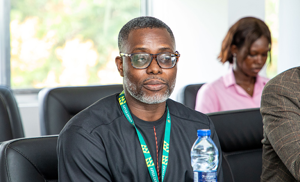 Dean of the International Programmes Office, Professor Edmund Ekuadzi