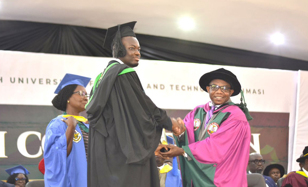 Kwaku Ohene-Amoani (Valedictorian)