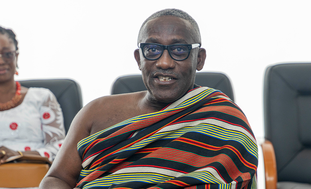 the Chief of Mamfe and Kyidomhene of the Akuapem Traditional Area, Osaberima Ansah Sasraku III