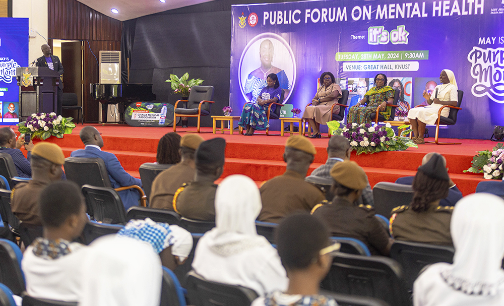 KNUST Hosts Public Forum on Mental Health