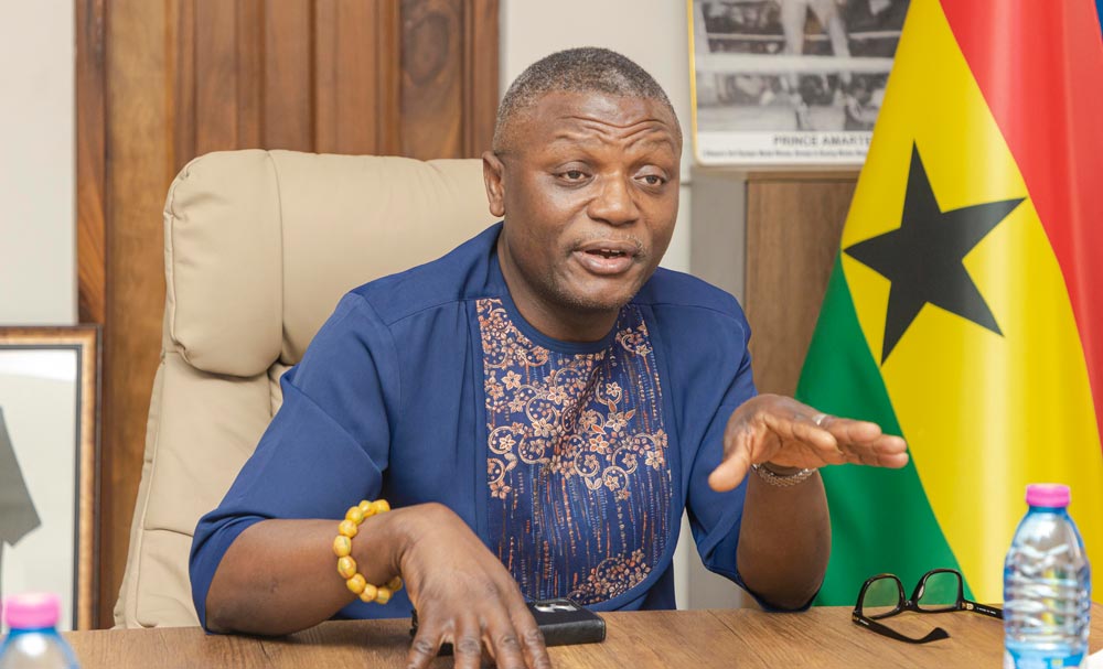 Minister for Sports and Recreation, Mr. Kofi Iddie Adams