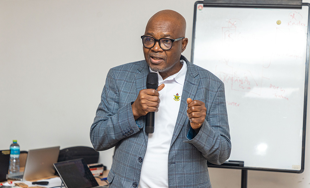 Chief Executive Officer of the Ghanaian Academic and Research Network (GARNET), Mr. Lucas Yikimpa Chigabatia