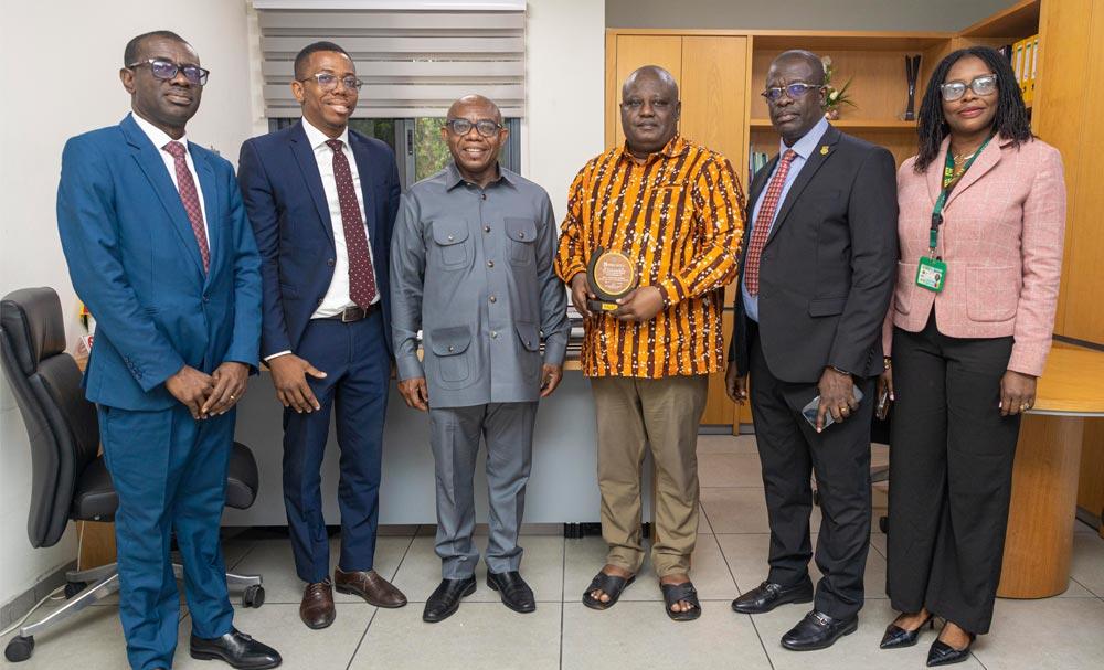 KNUST Management at Ministry of Health.