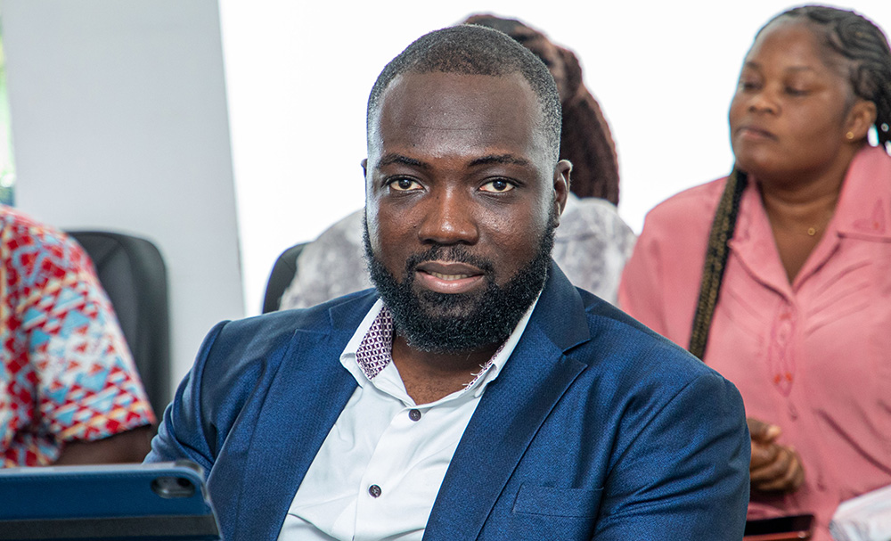 MTN Ghana’s Senior Manager for Digital Analytics, Kwame Adu Manu