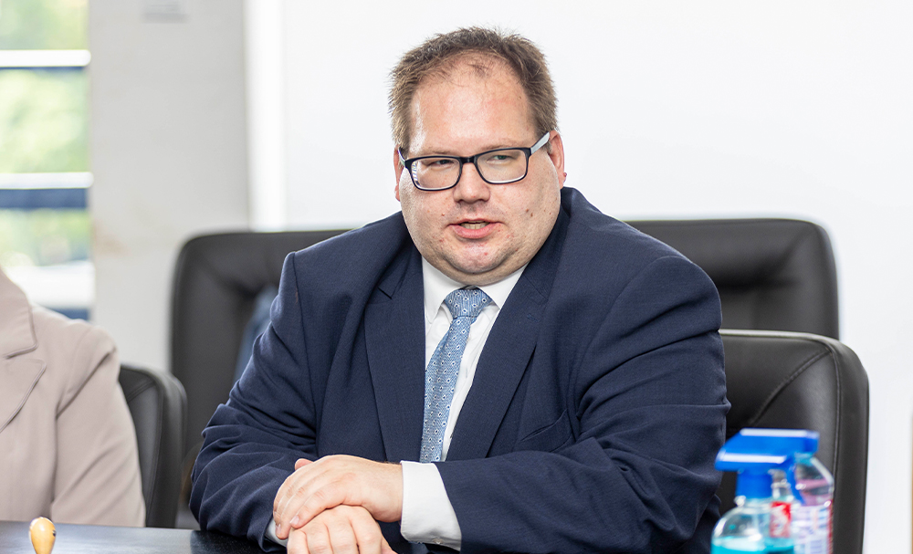 Dr. Andre Kreie, Director of Global Logistics Education at the Kühne Foundation