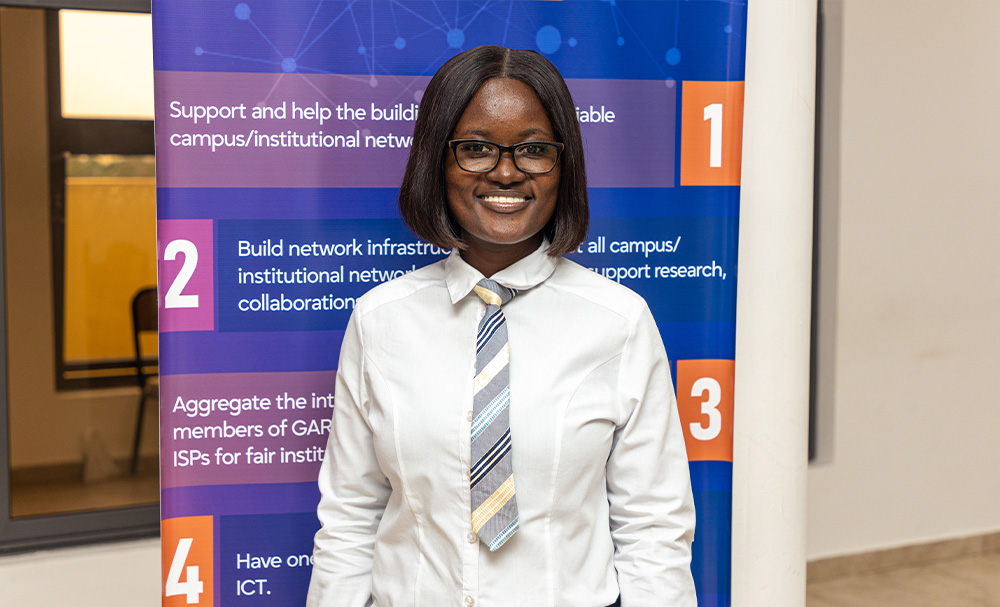 Marian Manu Boafo of the Cyber Security Division