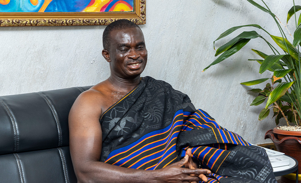 Chief Executive Officer of Isaac Books and Stationery and Western Pharmacy, Mr. Isaac Owusu