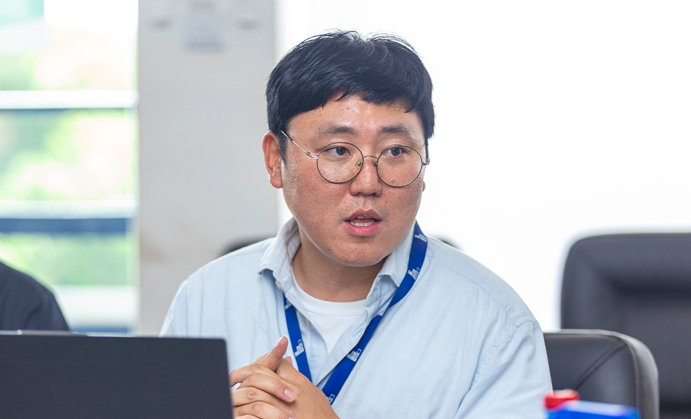 Mr Sangyoung Jung, Monitoring, Evaluation and Learning Specialist at UNCDF,