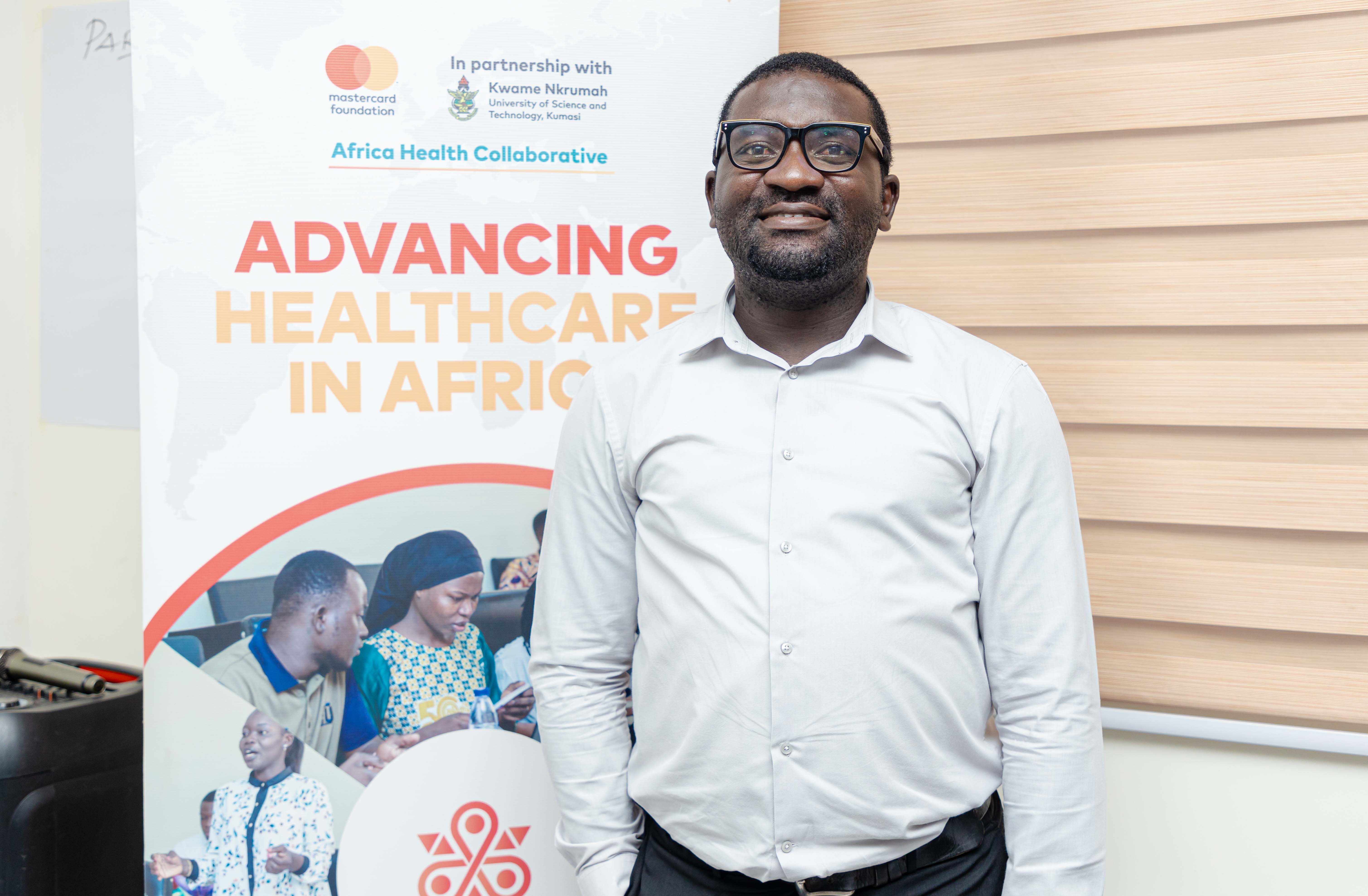 Mr. Andrew Mintah, a Senior Nursing Officer at St. Michael Catholic Hospital Pramso