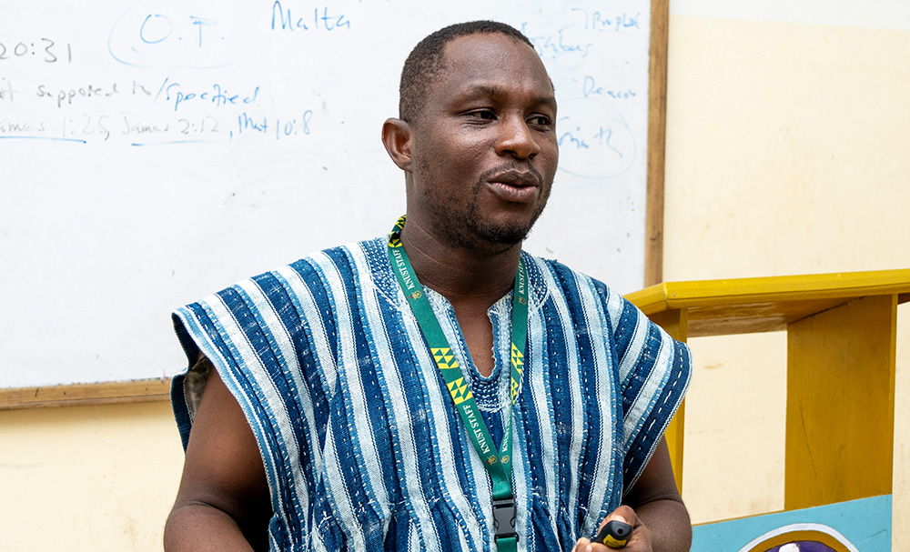 Mr. Cosmos Osei Okyere, Counsellor at KNUST Obuasi Campus.