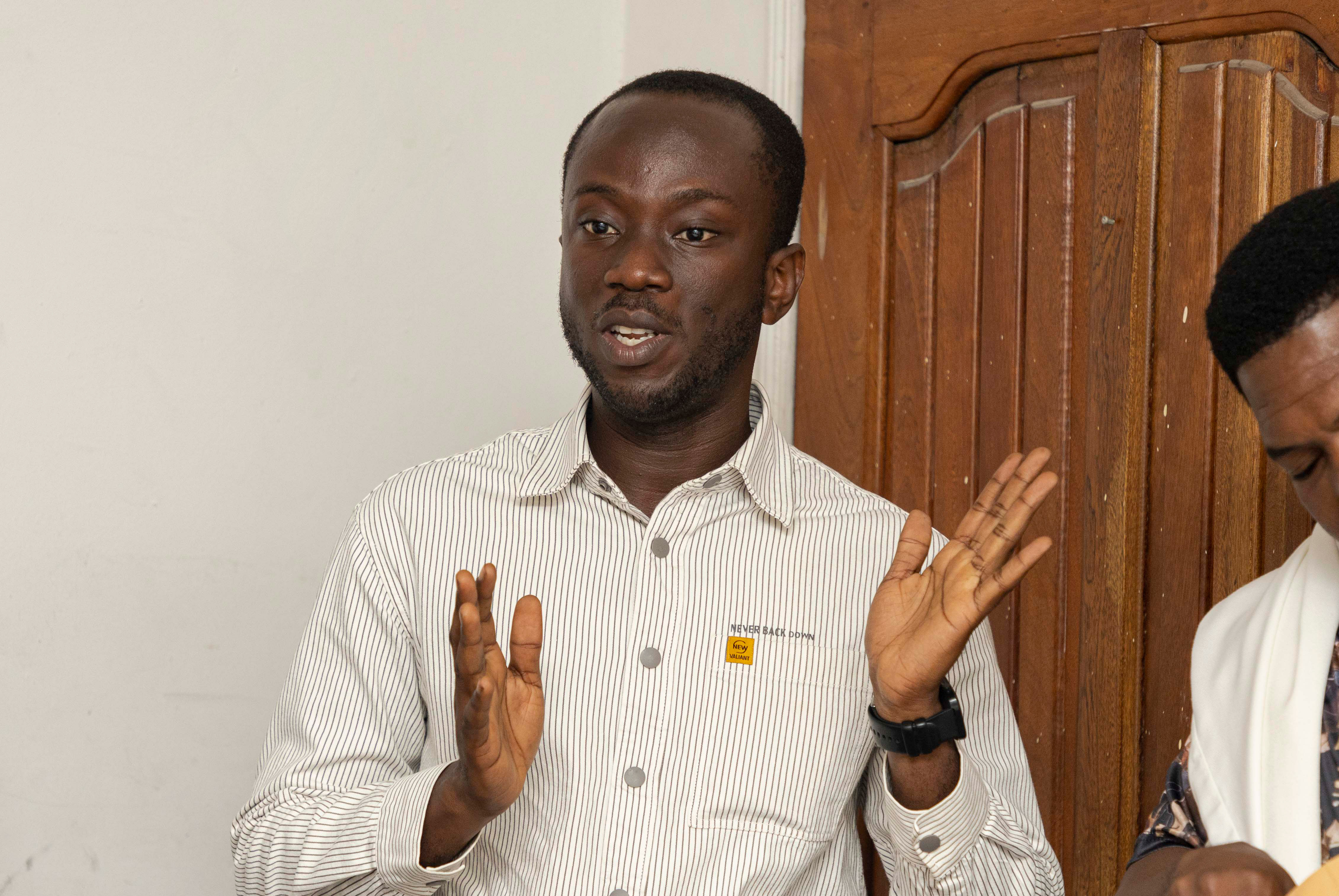 Mr. Samuel Boahene Ababio, Quality Assurance Officer at Poku Pharma Limited