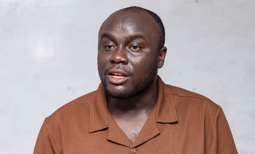 Mr. Samuel Kweku Nyarko Arhinful, the Programme Associate of the Nkabom Collaborative