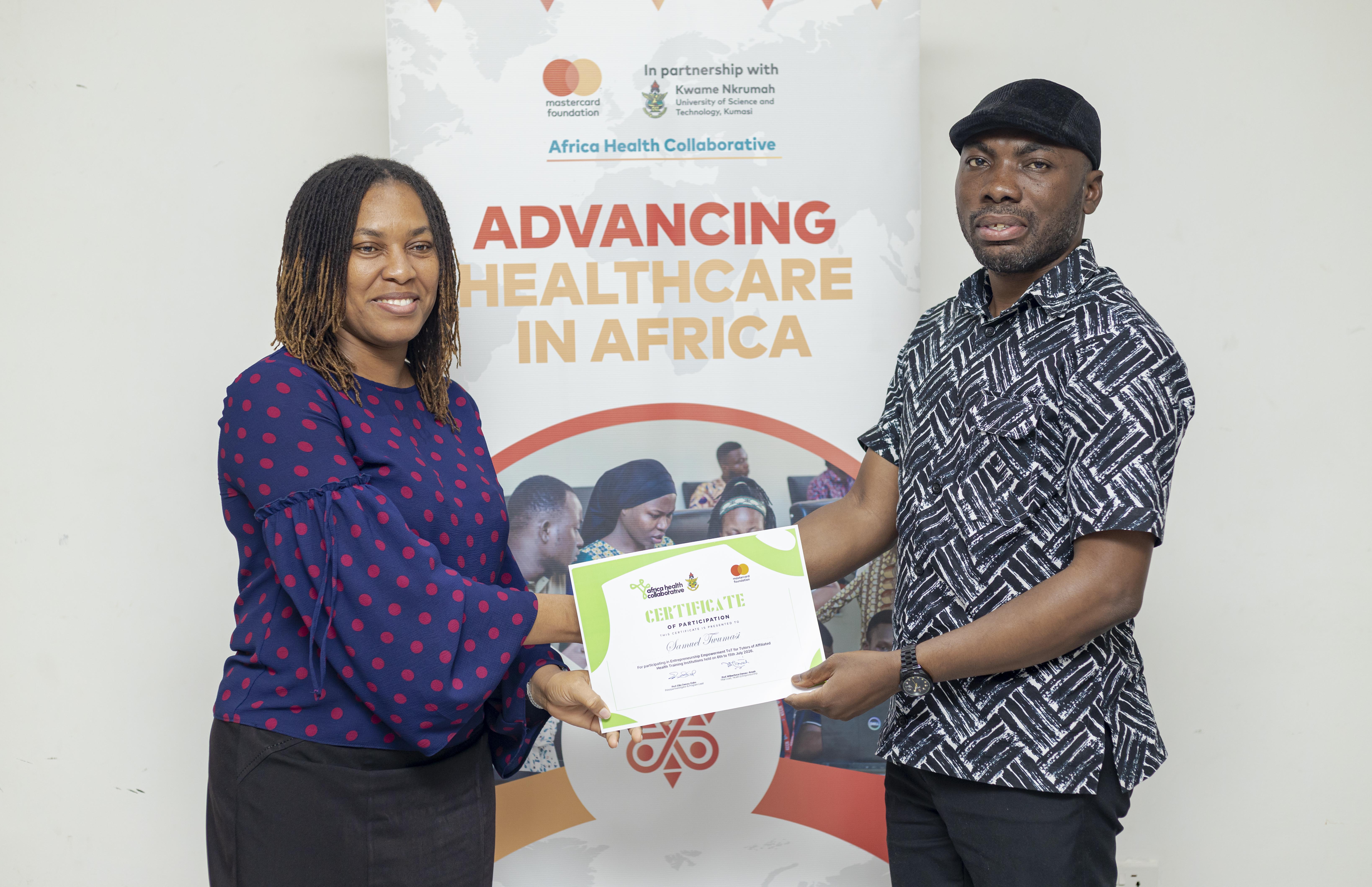 Mr. Samuel Twumasi, a senior tutor at the SDA College of Health, Barekese,