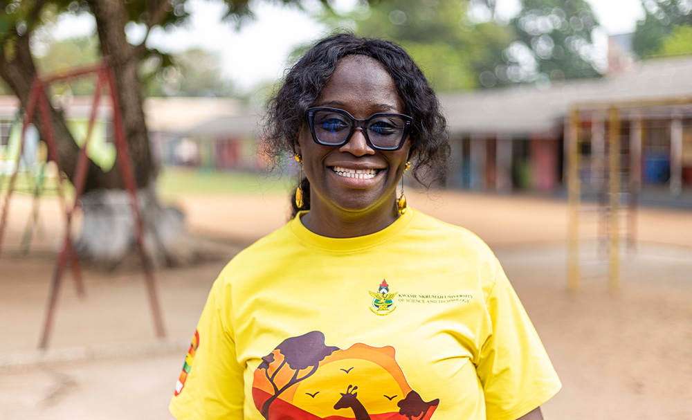 Mrs. Olivia Ayensu, Deputy Head of KNUST Preschool