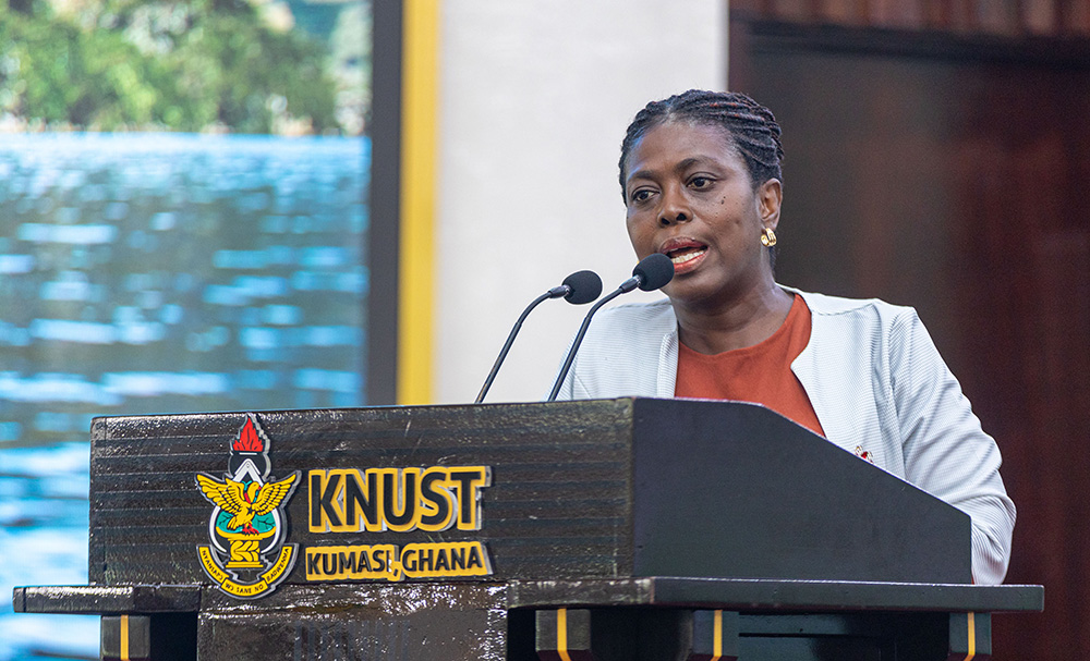 Senior Assistant Registrar at the Examination Office, Mrs. Amanda Owusu-Asare